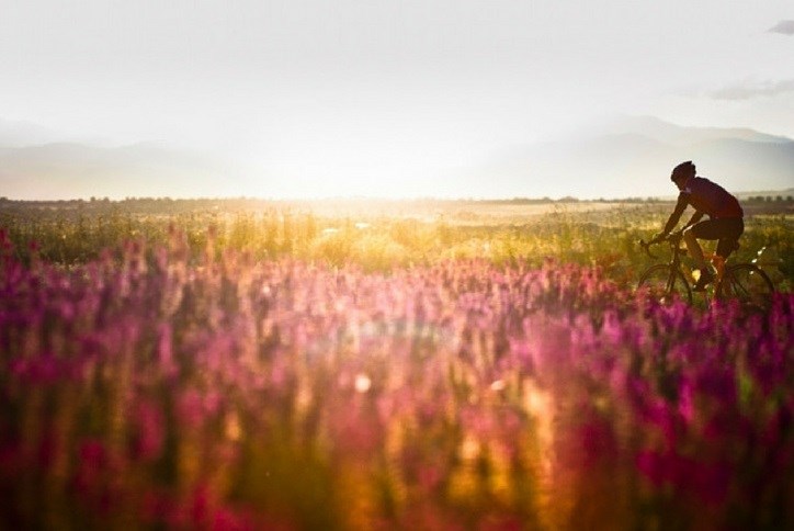 Bicycling on Anthem Trails in Broomfield, CO