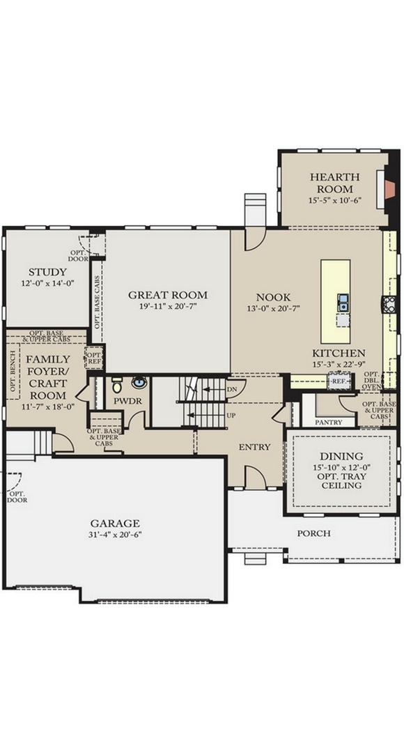 CalAtlantic Homes 6A05 Plan in Anthem New Homes