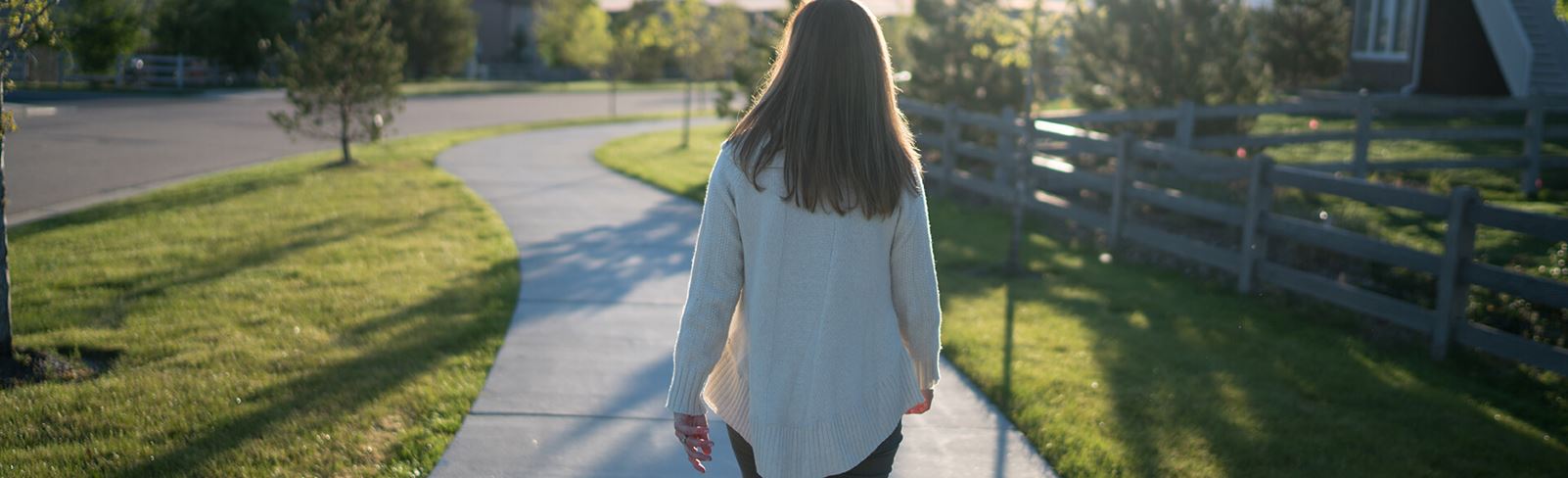 Woman on path in Anthem - Living in Broomfield, Colorado | Anthem Colorado