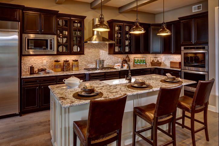Montana New Home Plan Kitchen by Toll Brothers at Anthem Ranch