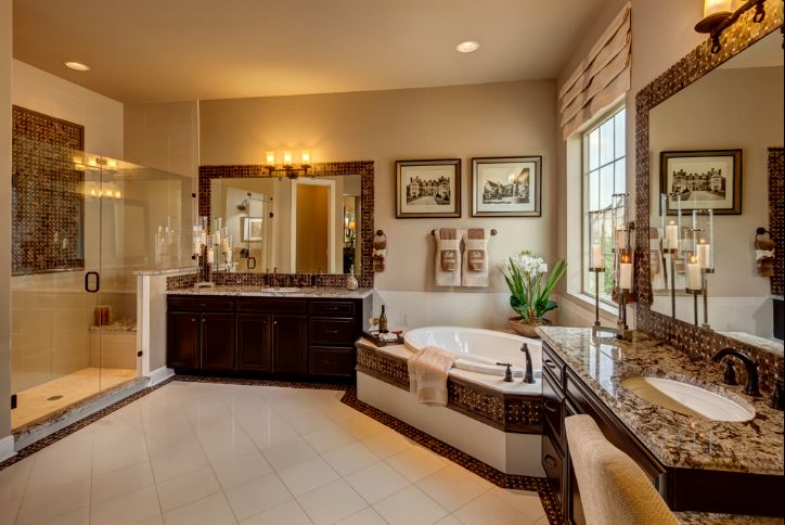 Montana New Home Plan Bathroom by Toll Brothers at Anthem Ranch