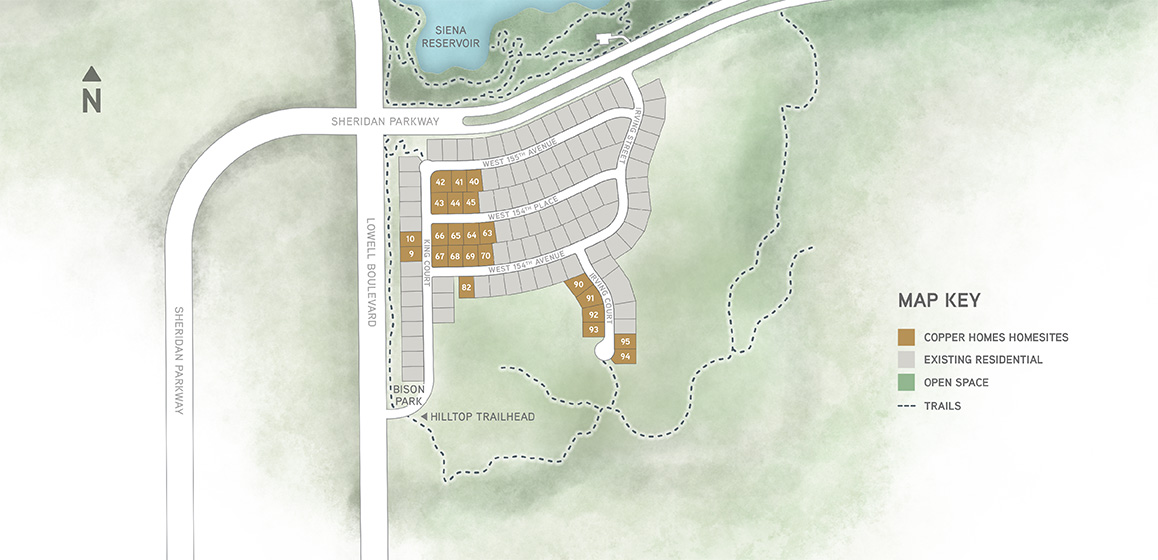 Anthem Reserve Community Map - Colorado Luxury Homes